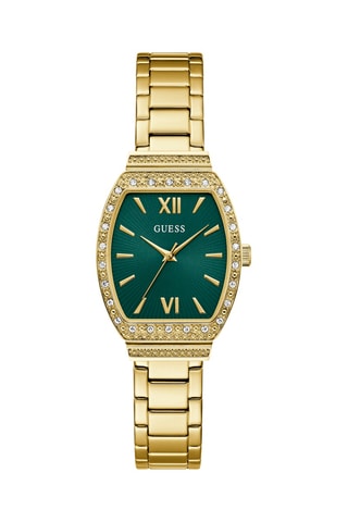 Montre à quartz en acier - Doré