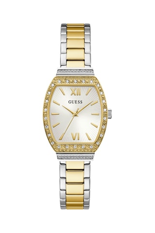 Montre à quartz en acier - Doré et argenté