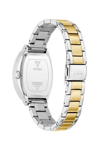 Montre à quartz en acier - Doré et argenté