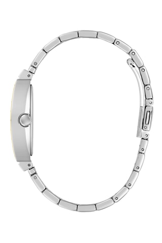 Montre à quartz en acier - Doré et argenté