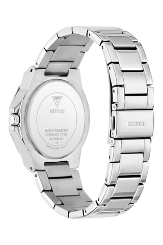 Montre à quartz en acier - Argenté