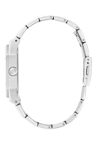 Montre à quartz en acier - Argenté