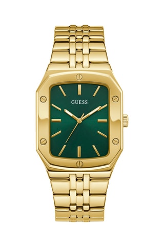 Montre à quartz en acier - Doré