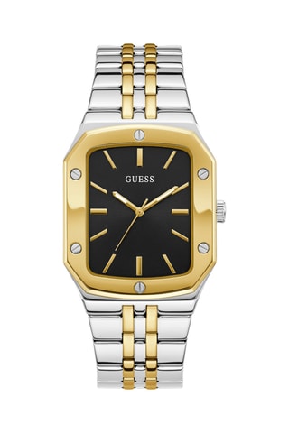 Montre à quartz en acier - Doré et argenté