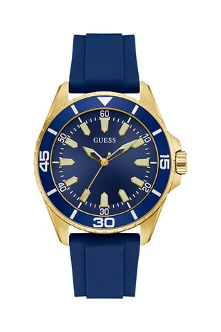 Montre à quartz en silicone - Bleu