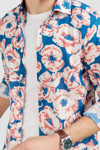 Chemise Muss - Bleu