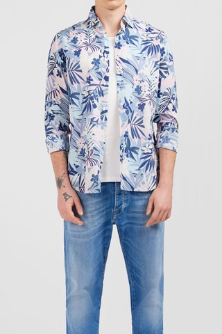 Chemise Muss - Bleu