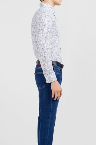 Chemise Pop 60 - Blanc