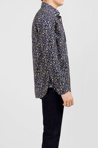 Chemise Pop 60 - Bleu marine