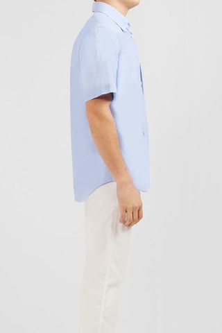 Chemise Dobby - Bleu clair