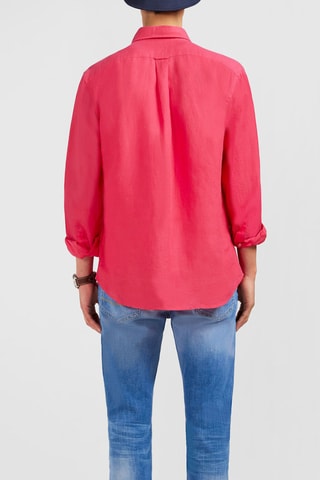 Chemise en lin Dernier Carré - Rose