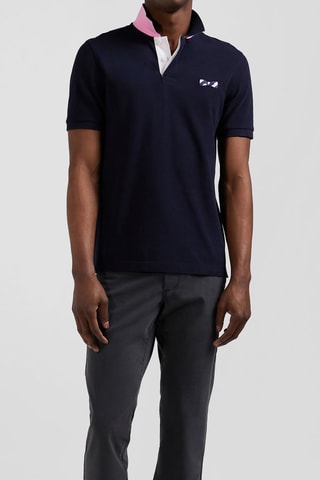 Polo regular Castelnau - Bleu marine