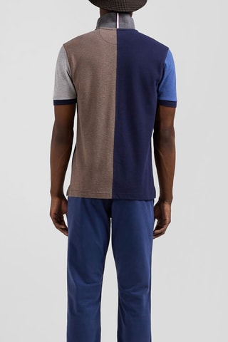 Polo MC Japonais - Bleu marine