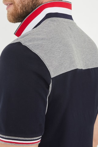 Polo Petit Cote - Bleu marine