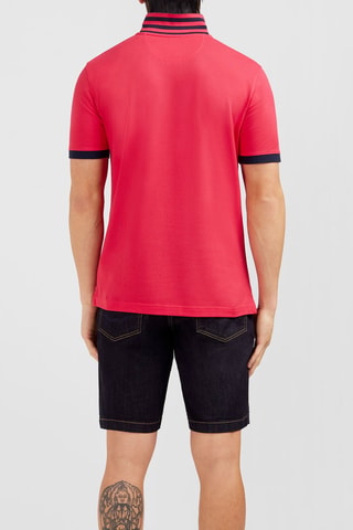 Polo regular Capitaine - Rouge