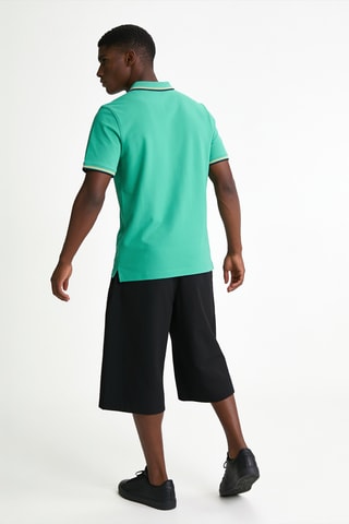 Polo Décalage - Vert