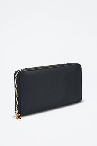 Compagnon en cuir vegan ASG - Noir - Noir