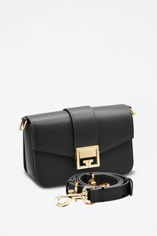 Sac bandoulière en cuir Saint honoré - Noir