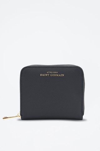 Porte-monnaie en cuir Eze - Noir
