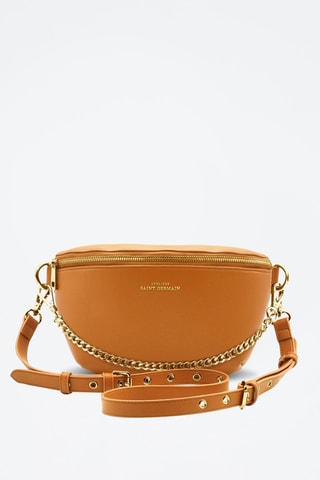 Sac banane en cuir - Marron