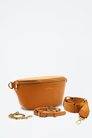 Sac banane en cuir - Marron