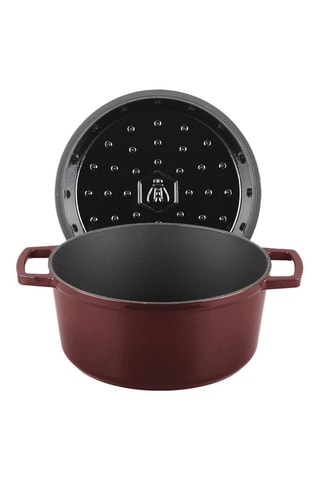 Cocotte de metal fundido esmaltado Masselron - 25 cm - 4 l