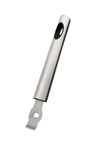 Rallador acanalador de acero inoxidable - 17,4 x 2,5 x 1,9 cm