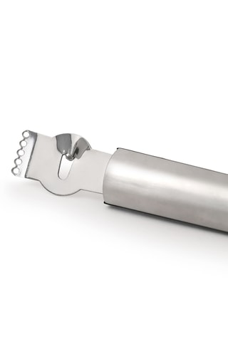 Rallador acanalador de acero inoxidable - 17,4 x 2,5 x 1,9 cm