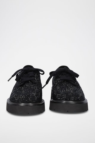 Derbies de piel - Negro