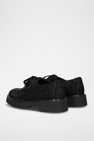 Derbies de piel - Negro
