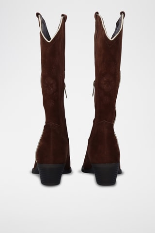 Botas de nobuk - Marrón
