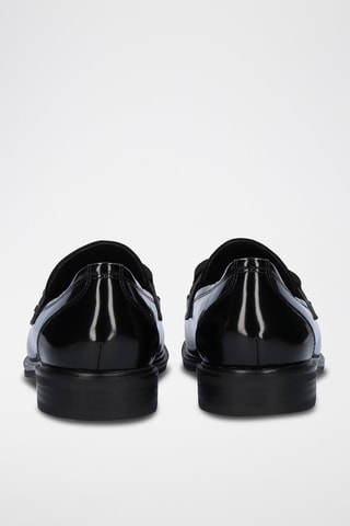 Mocasines con brillo - Negro