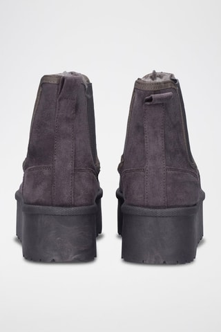 Botines forrados - Gris