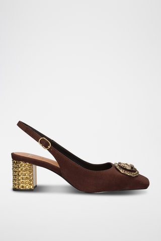 Zapatos de tacón - Marrón