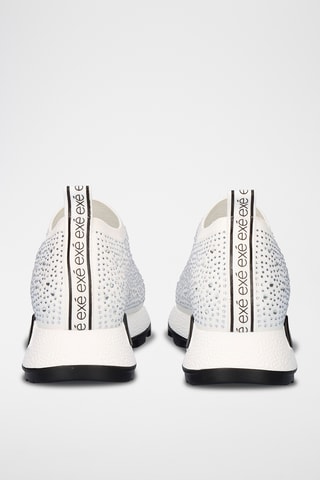 Slip-on de cuña - Blanco