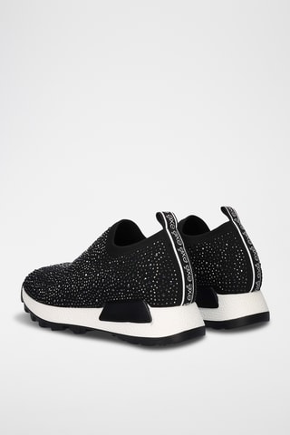 Slip-on de cuña - Negro