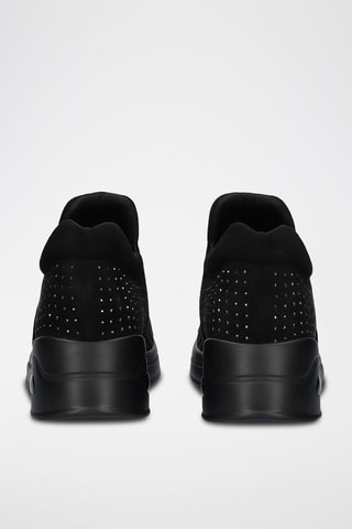 Zapatillas de cuña - Negro