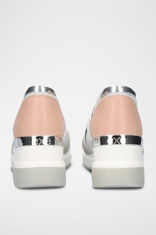 Zapatillas de cuña - Blanco