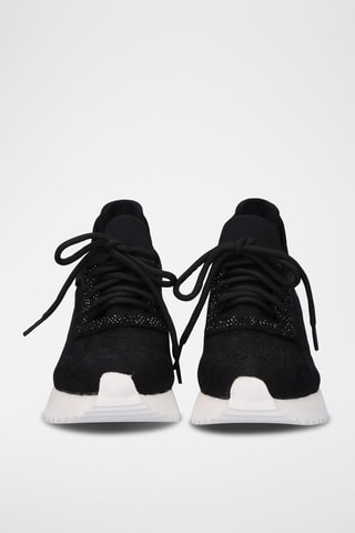 Zapatillas con plataforma - Negro