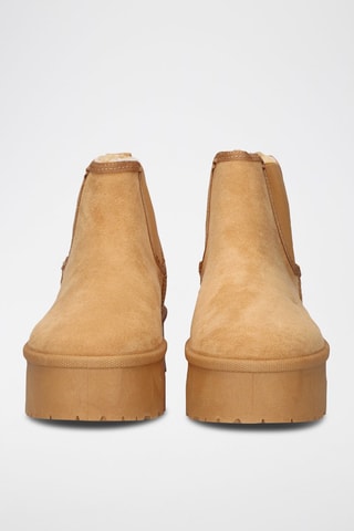 Botines forrados - Marrón