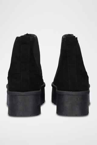 Botines forrados - Negro