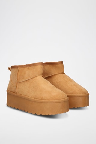 Botines forrados - Marrón