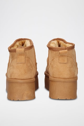 Botines forrados - Marrón