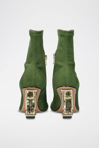 Botines - Verde y dorado