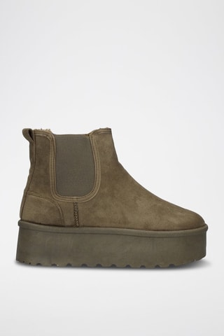 Botines forrados - Marrón