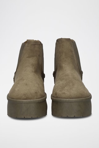 Botines forrados - Marrón