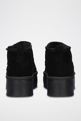 Botines forrados - Negro