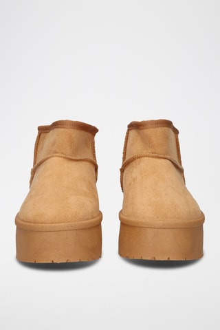 Botines forrados - Marrón