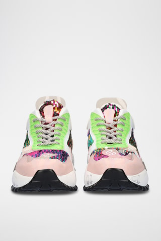 Zapatillas con plataforma - Blanco