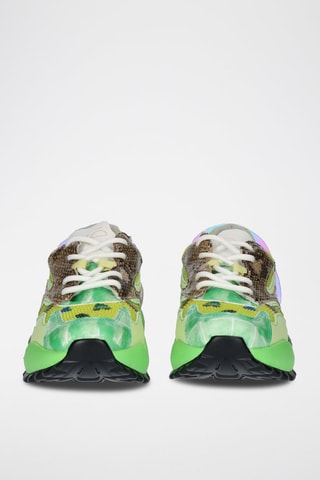 Zapatillas con plataforma - Verde